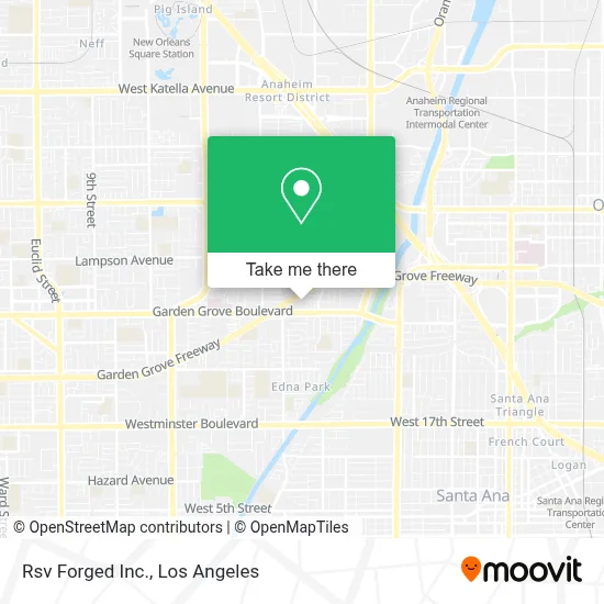 Rsv Forged Inc. map