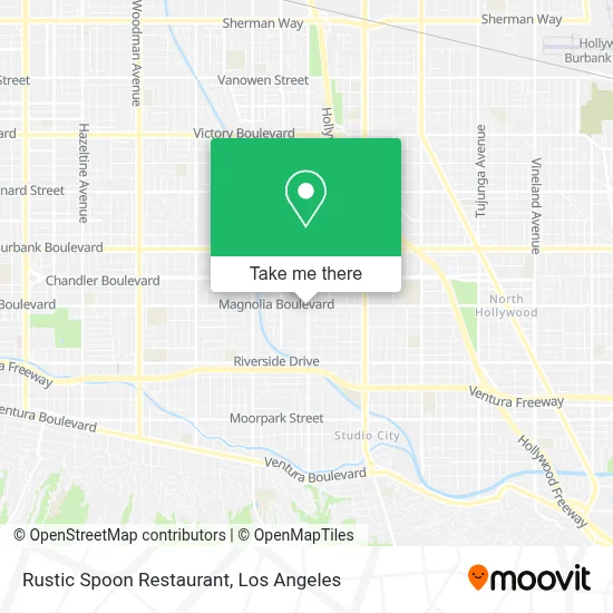 Rustic Spoon Restaurant map