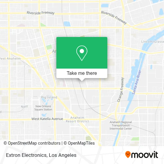 Extron Electronics map