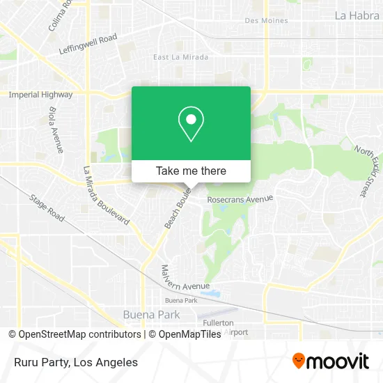 Ruru Party map