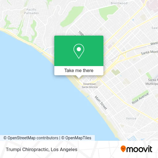 Trumpi Chiropractic map