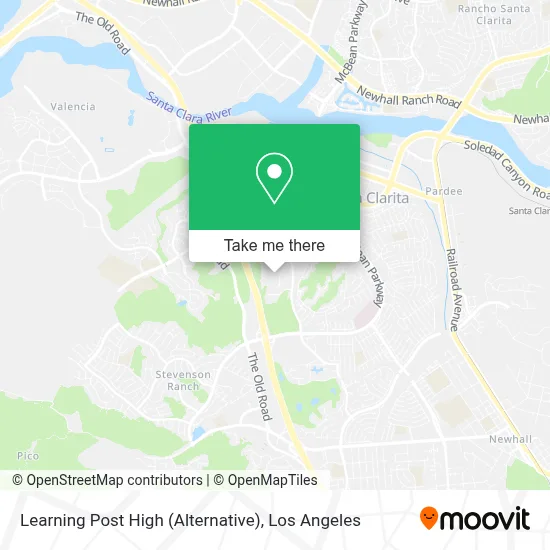 Learning Post High (Alternative) map