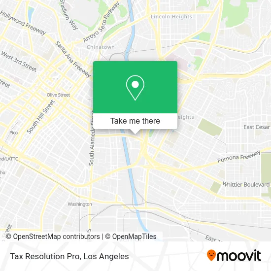 Tax Resolution Pro map