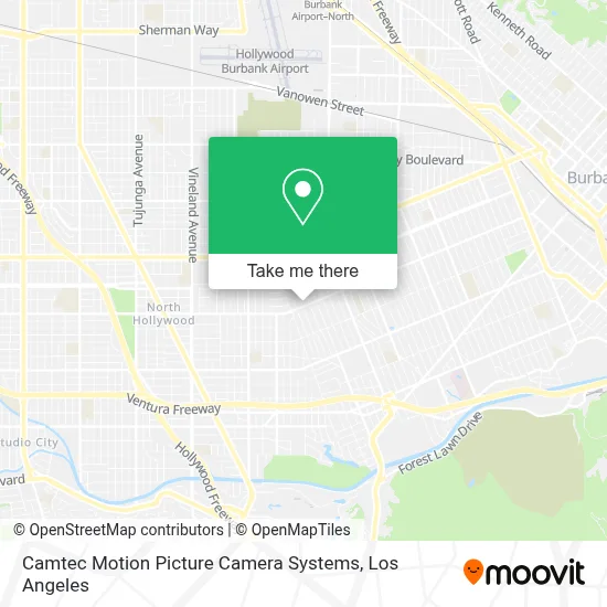 Camtec Motion Picture Camera Systems map