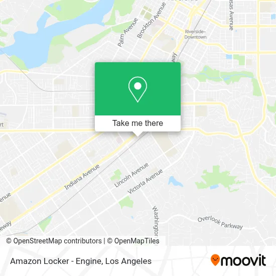 Amazon Locker - Engine map