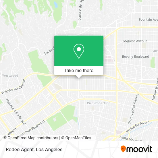 Rodeo Agent map