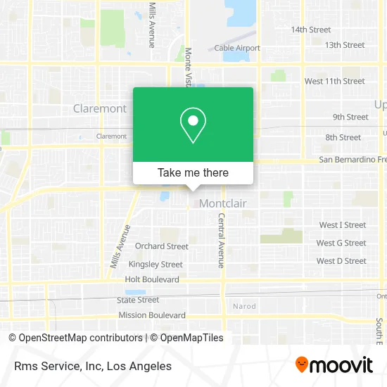 Rms Service, Inc map
