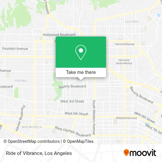 Ride of Vibrance map