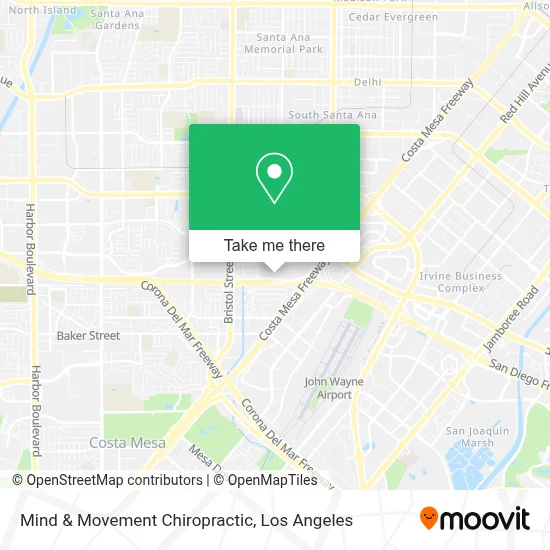Mind & Movement Chiropractic map