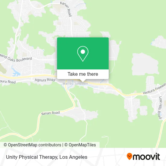 Unity Physical Therapy map