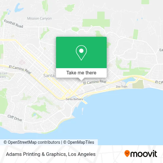 Adams Printing & Graphics map