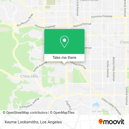 Keyme Locksmiths map