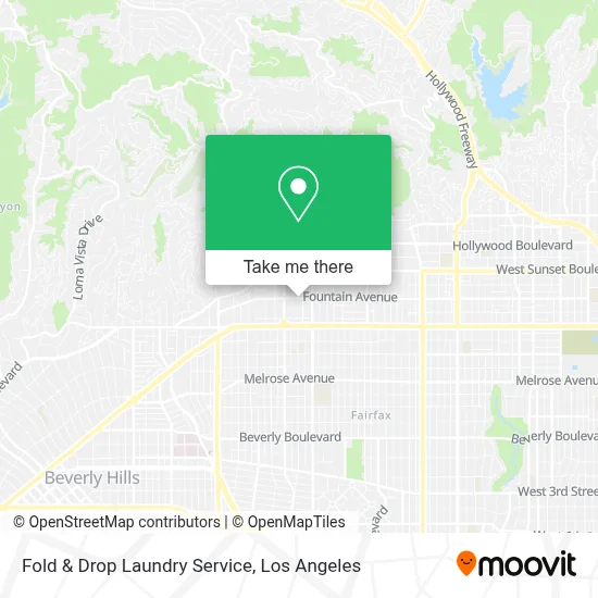 Fold & Drop Laundry Service map