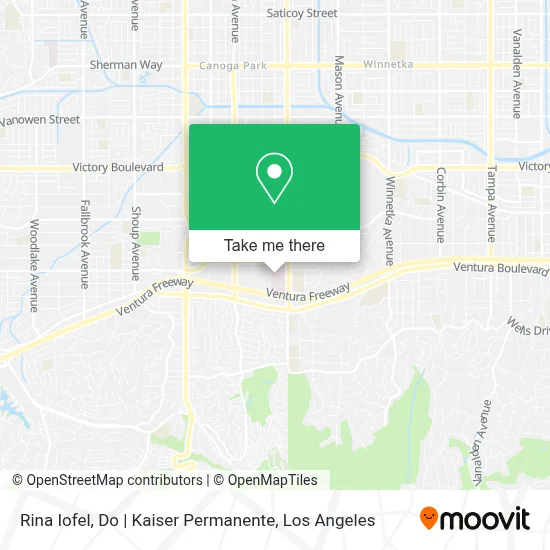 Rina Iofel, Do | Kaiser Permanente map