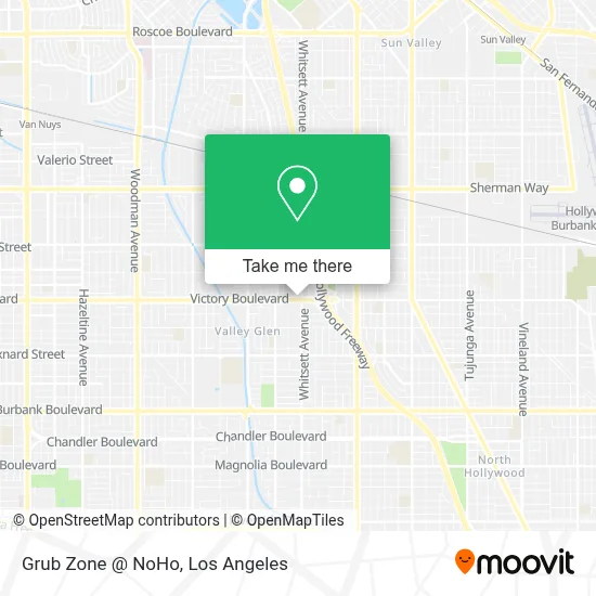 Grub Zone @ NoHo map