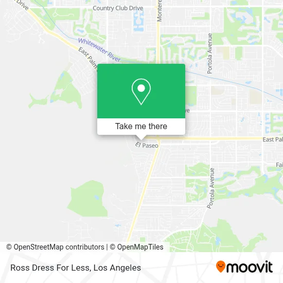 Ross Dress For Less map