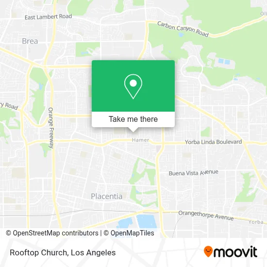 Rooftop Church map
