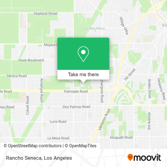 Rancho Seneca map