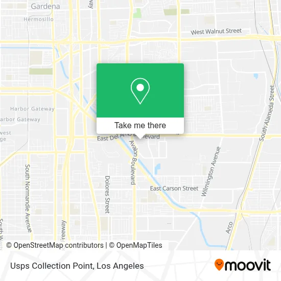 Usps Collection Point map