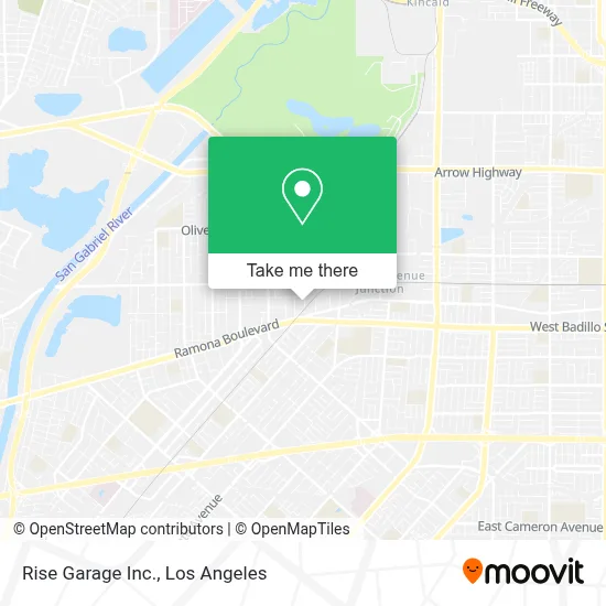 Rise Garage Inc. map