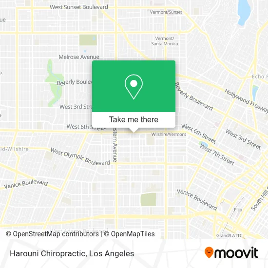 Harouni Chiropractic map