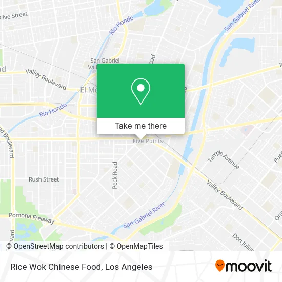 Rice Wok Chinese Food map
