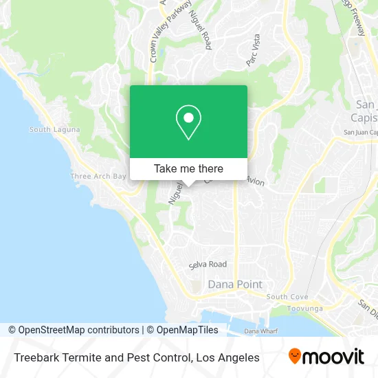 Treebark Termite and Pest Control map