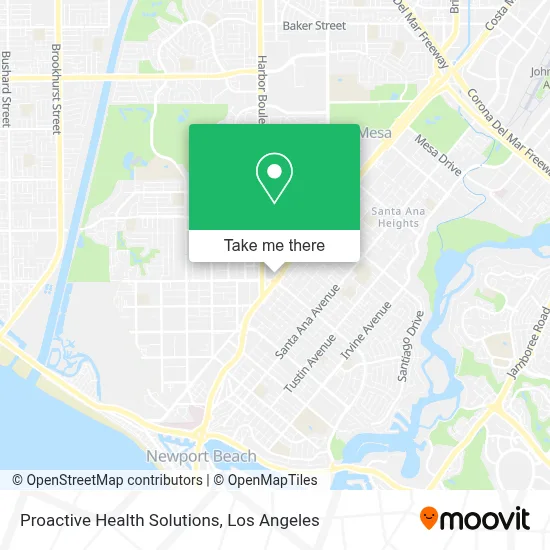 Proactive Health Solutions map