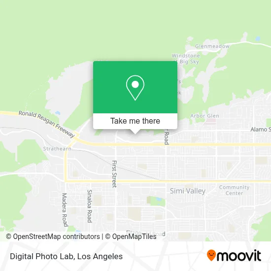 Digital Photo Lab map