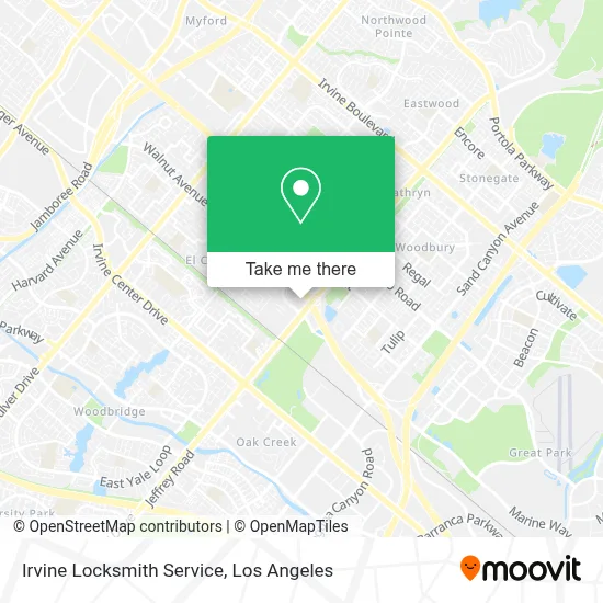 Irvine Locksmith Service map