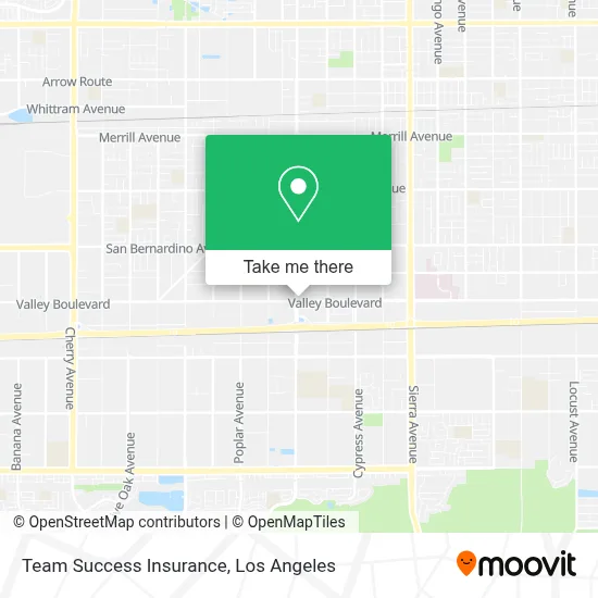 Team Success Insurance map
