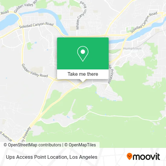 Ups Access Point Location map