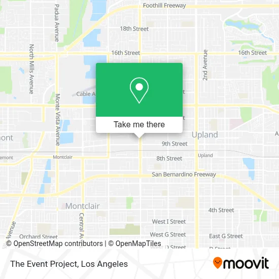 The Event Project map