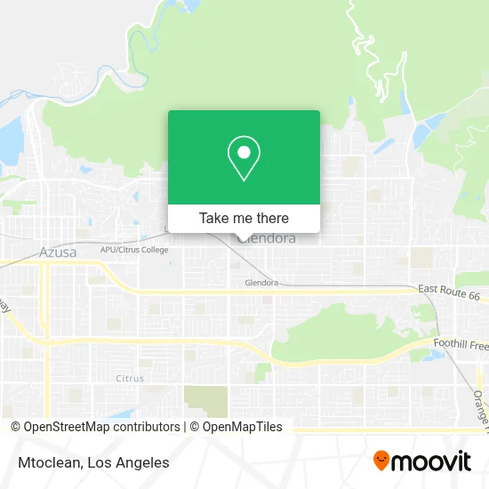 Mtoclean map