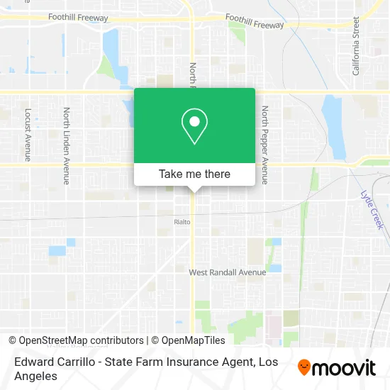 Edward Carrillo - State Farm Insurance Agent map