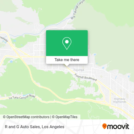 R and G Auto Sales map