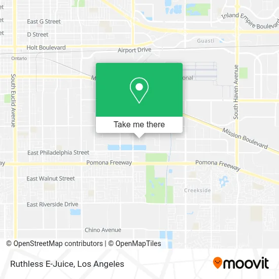 Ruthless E-Juice map