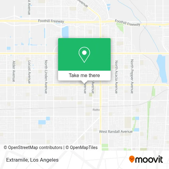 Extramile map