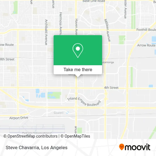 Steve Chavarria map