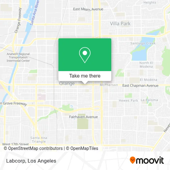 Labcorp map