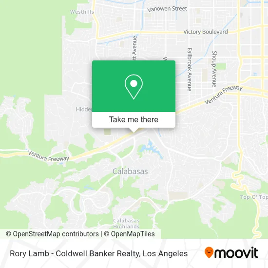 Rory Lamb - Coldwell Banker Realty map