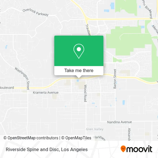 Riverside Spine and Disc map