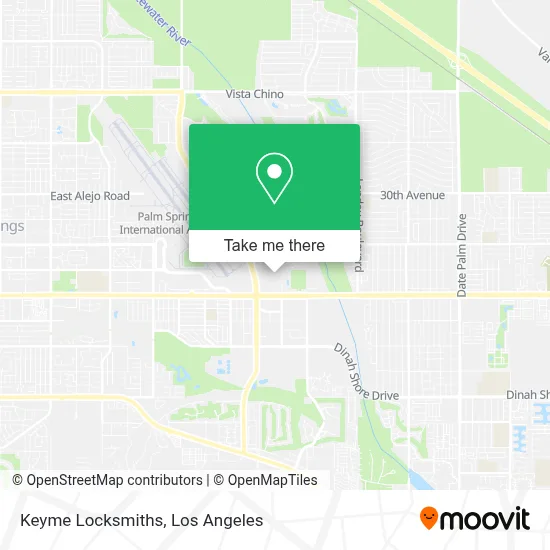 Keyme Locksmiths map
