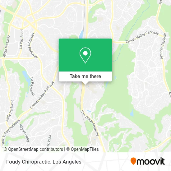 Foudy Chiropractic map