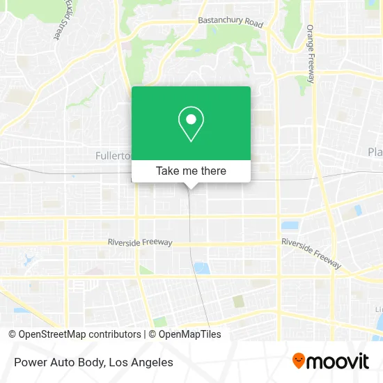 Power Auto Body map