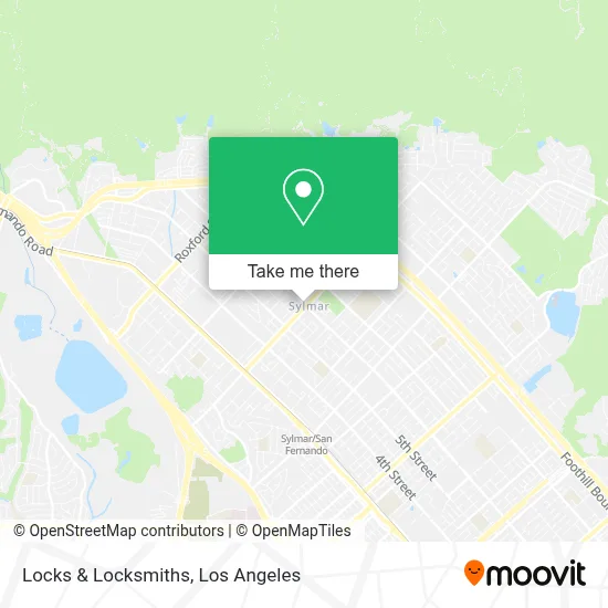 Locks & Locksmiths map