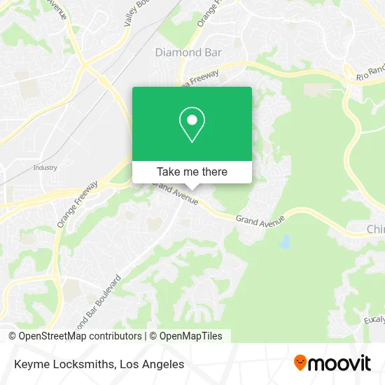 Keyme Locksmiths map