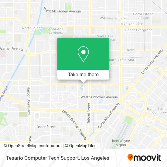Tesario Computer Tech Support map