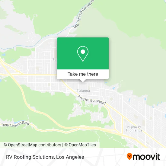 RV Roofing Solutions map