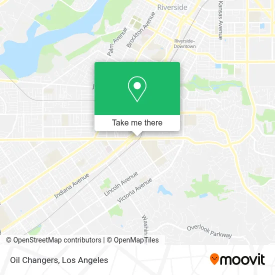 Oil Changers map
